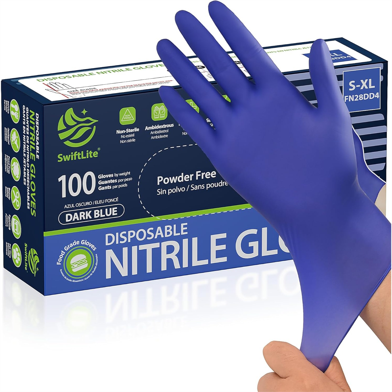 Rubber Glove Cleaning - Disposable Nitrile Gloves for Cooking and