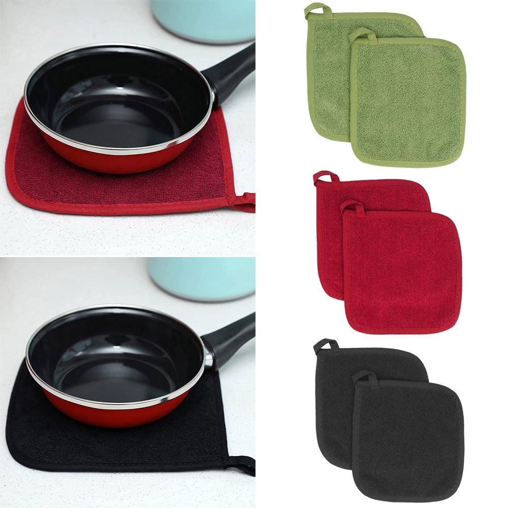 Heat Resistant Glove - 2PCS Insulation Pads Table Toweling Heat