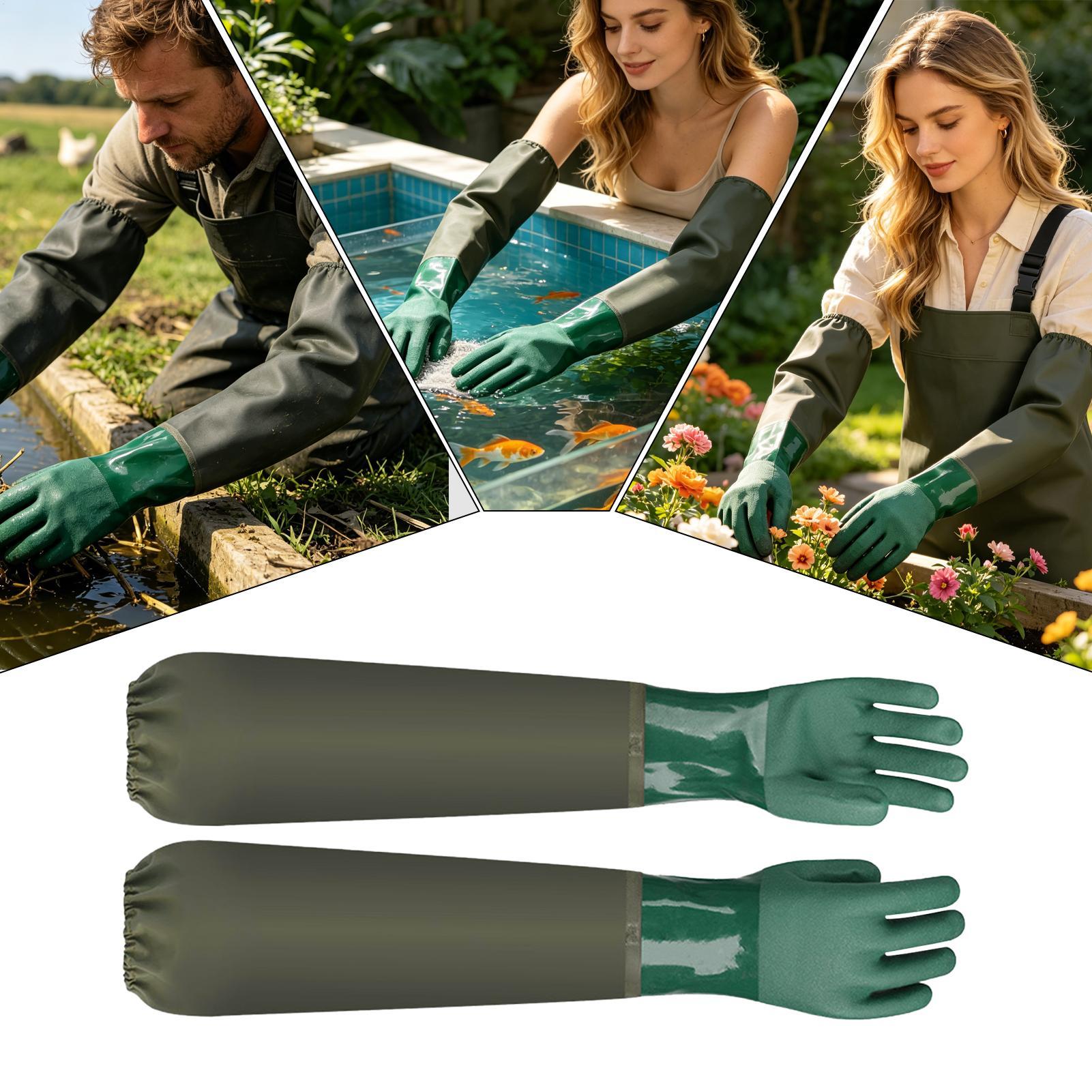 Rubber Glove Cleaning - Waterproof Rubber Gloves Long lasting Resistant