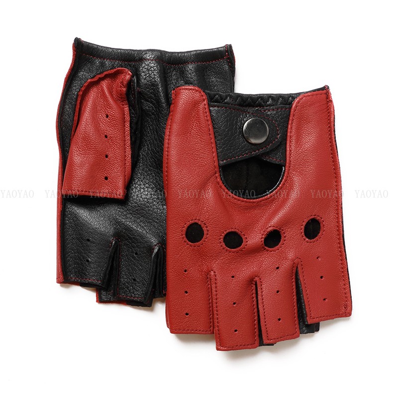 Leather Driving Glove - Mùa Xuân Male100 % Nguyên Chất