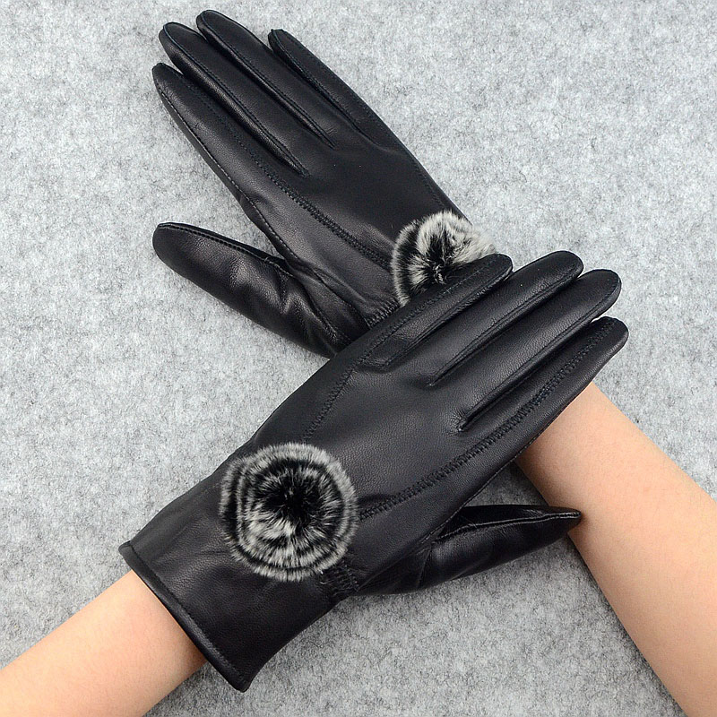 Wool Glove Lined - Phụ Nữ Mùa Đông Chính Hãng