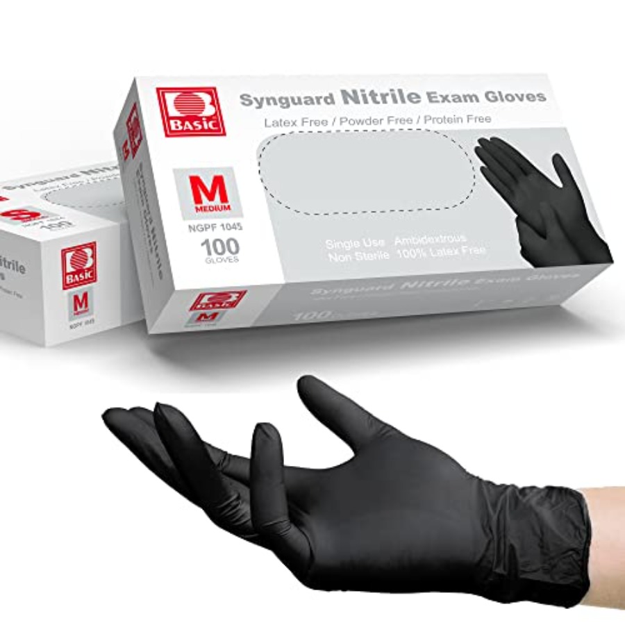 Medical Black Nitrile Exam Glo - đánh giá và giá Exam Glove Nitrile