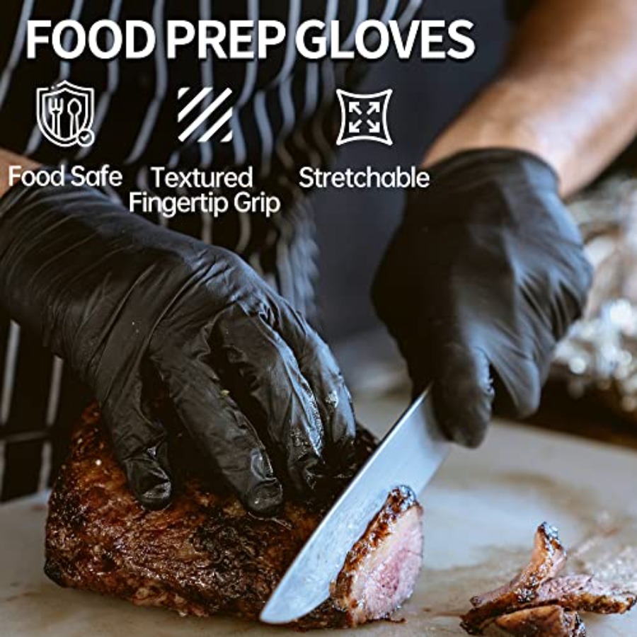 Medical Black Nitrile Exam Glo - đánh giá và giá Exam Glove Nitrile