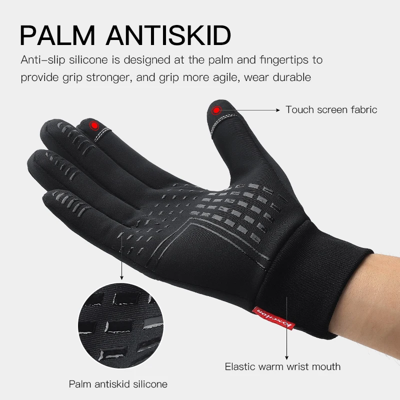 Winter Outdoor Sports Running  - đánh giá và giá Magic Touch Glove