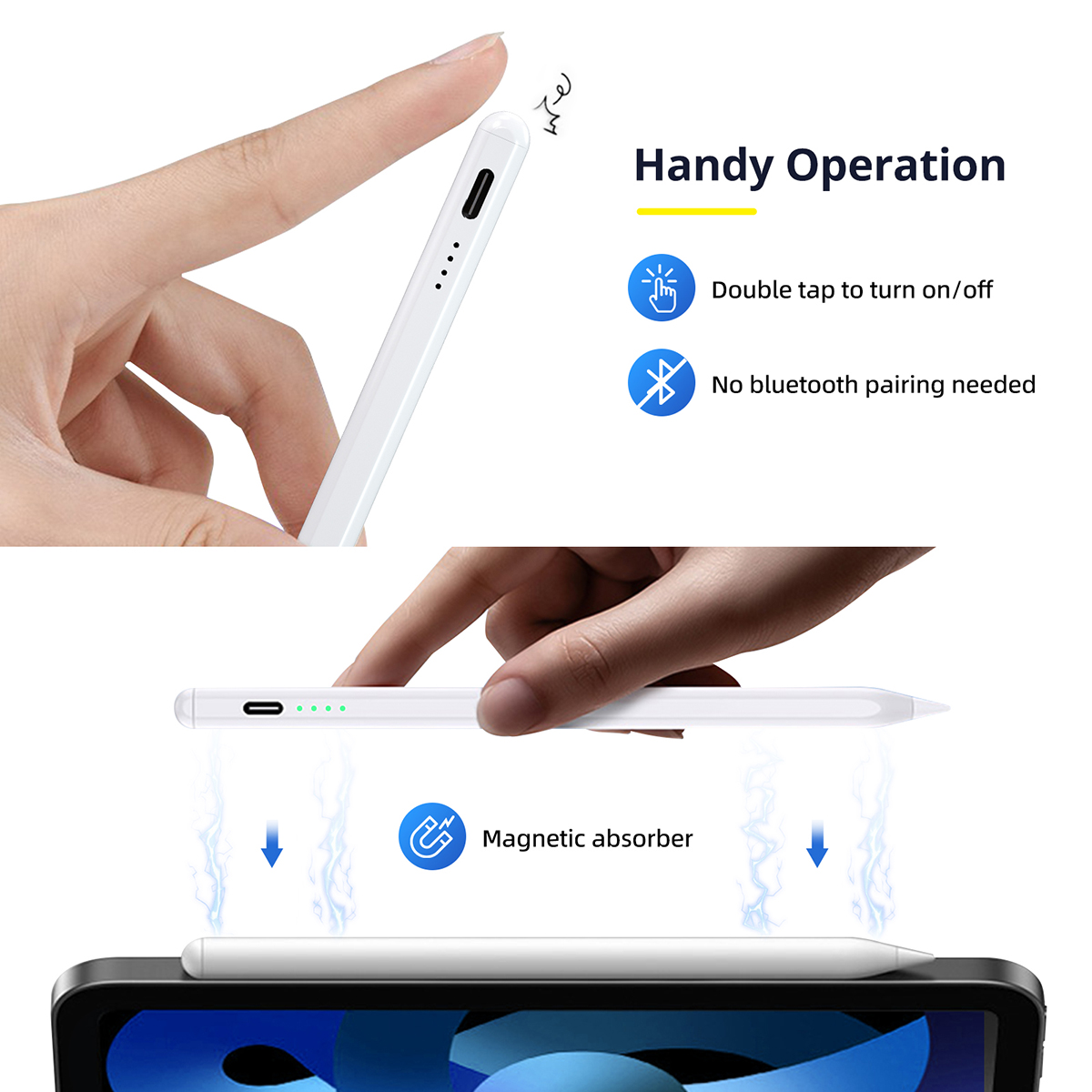 Rechargeable Stylus Pen for An - đánh giá và giá Touchscreen Glove Capacitive
