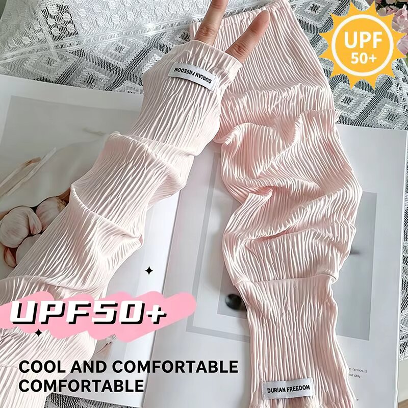 Summer Loose Ice Silk Uv Prote - đánh giá và giá Fingerless Glove Knit