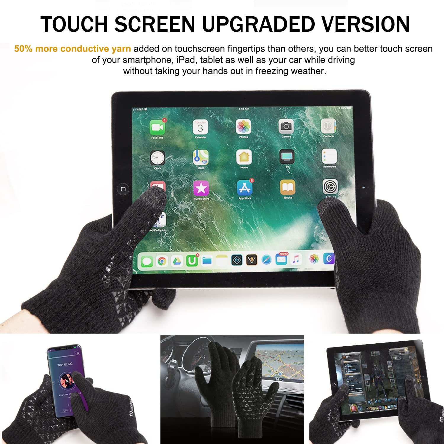 1-5Pairs Winter Outdoor Sports - đánh giá và giá Magic Touch Glove