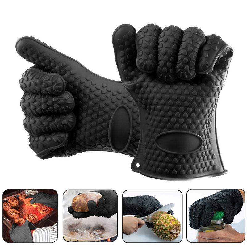1/2Pcs Oven Mitts Baking Glove - đánh giá và giá Rubber Glove Cleaning