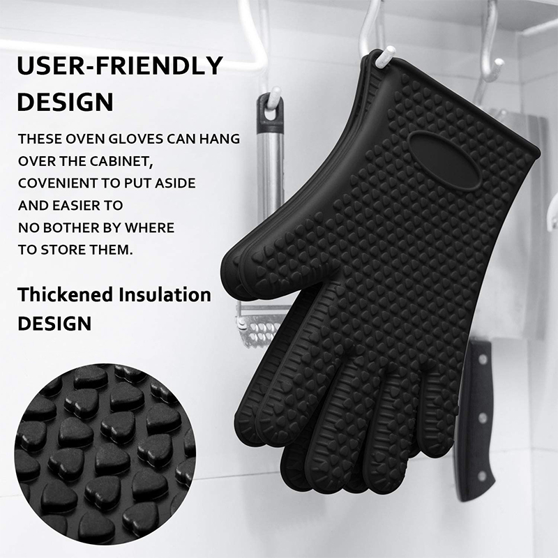 1/2Pcs Oven Mitts Baking Glove - đánh giá và giá Rubber Glove Cleaning