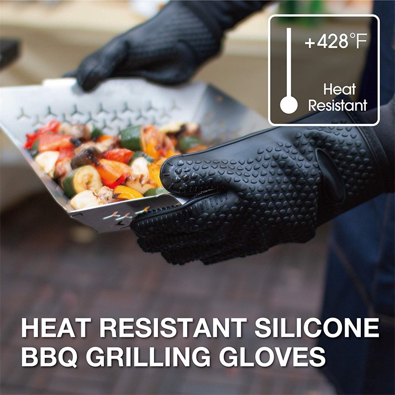 1/2Pcs Oven Mitts Baking Glove - đánh giá và giá Rubber Glove Cleaning