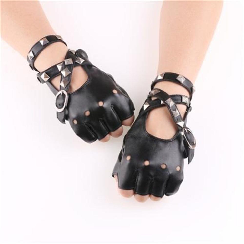 Unisex Fingerless Driving PU L - đánh giá và giá Leather Driving Glove