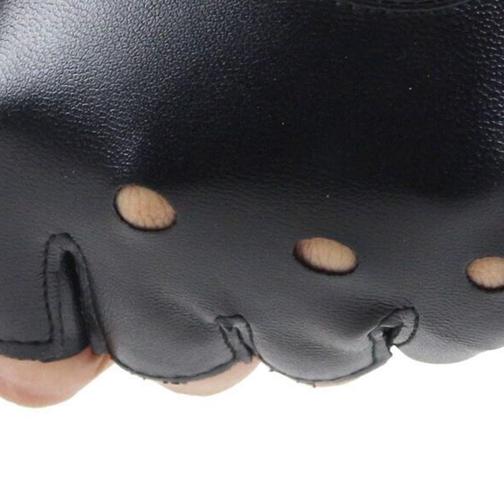 Unisex Fingerless Driving PU L - đánh giá và giá Leather Driving Glove