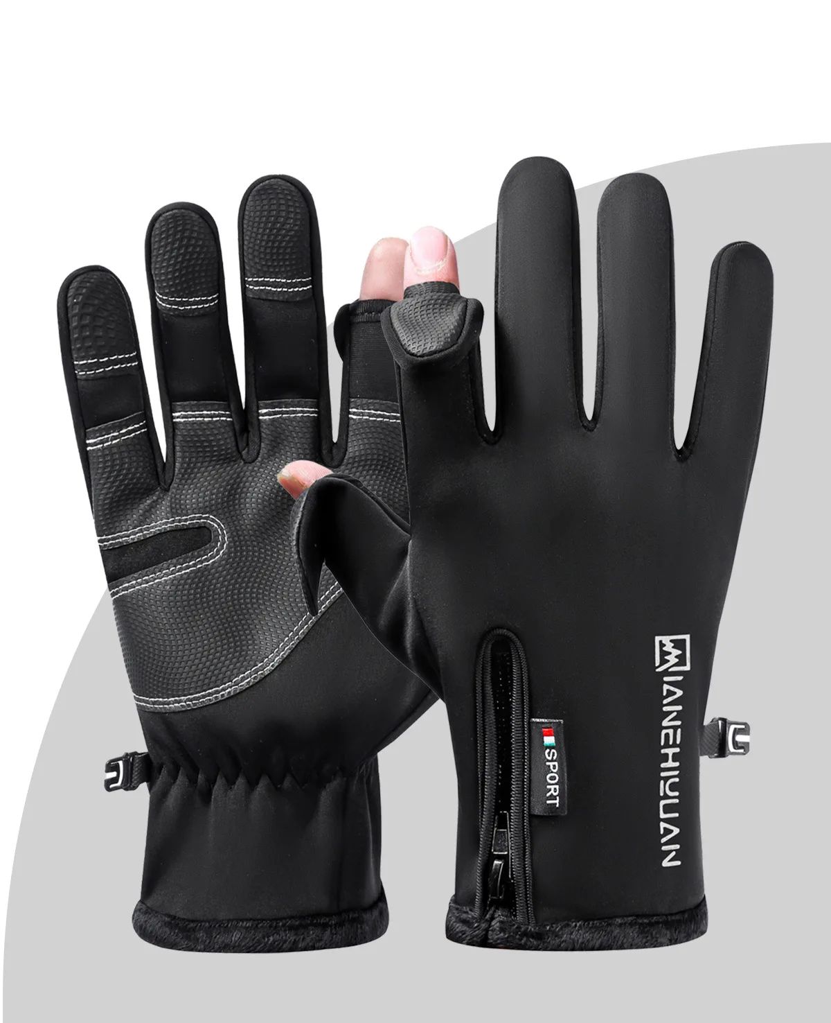 Cycling Gloves Men Touch Scree - đánh giá và giá Ski Glove Waterproof