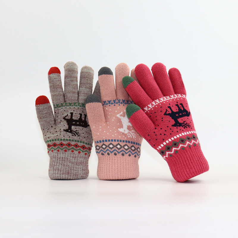 Autumn and Winter Thickened To - đánh giá và giá Wool Glove Lined