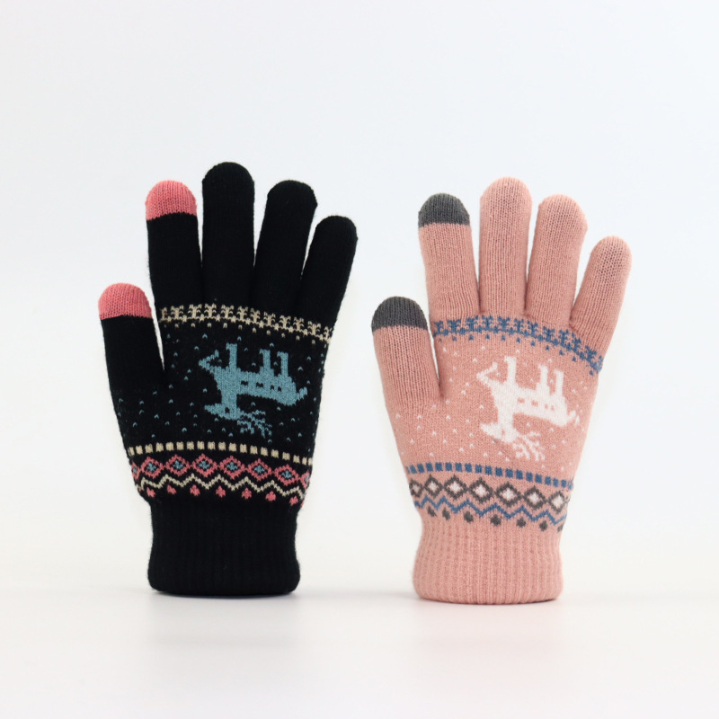Autumn and Winter Thickened To - đánh giá và giá Wool Glove Lined