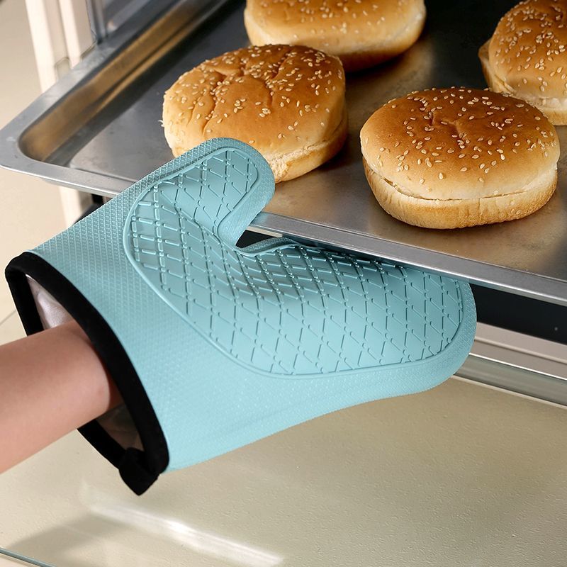 2pcs heat insulation gloves, a - đánh giá và giá Oven Mitt Silicone