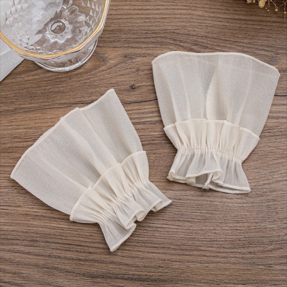 Ruched Pleated Detachable Cuff - đánh giá và giá Fingerless Glove Knit