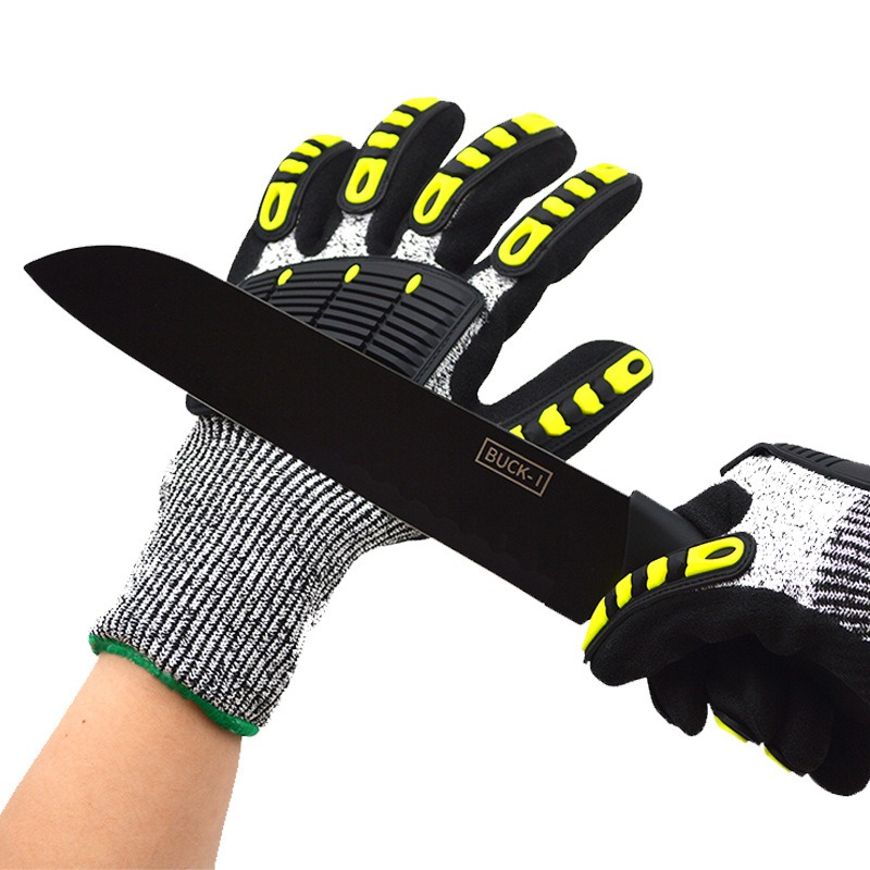 Mechanix Anti-Vibration Heavy  - đánh giá và giá Work Glove Impact