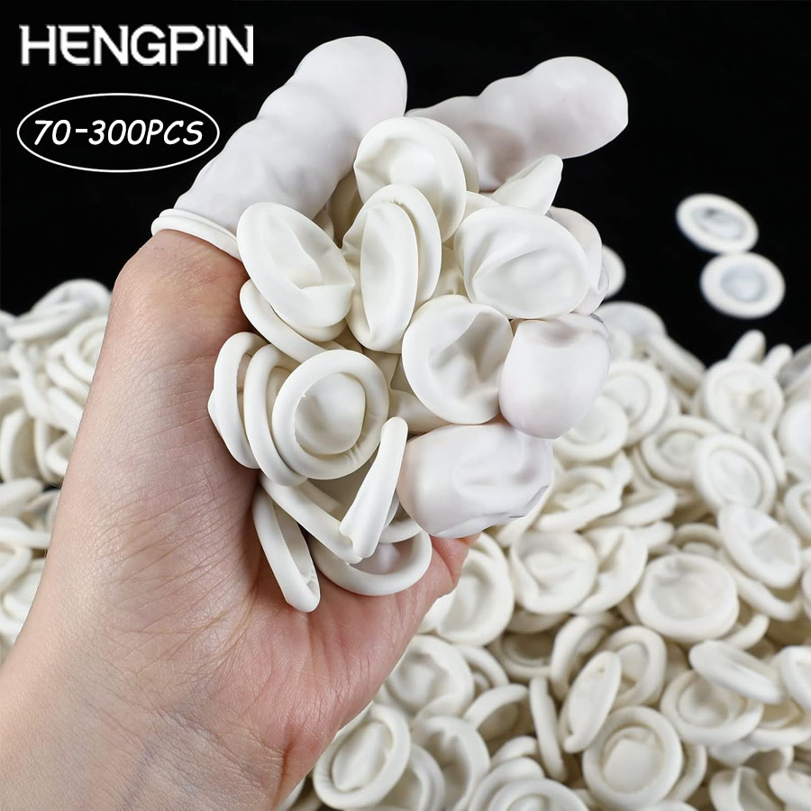 HENGPIN 70/300pcs Fingertips P - đánh giá và giá Latex Disposable Glove