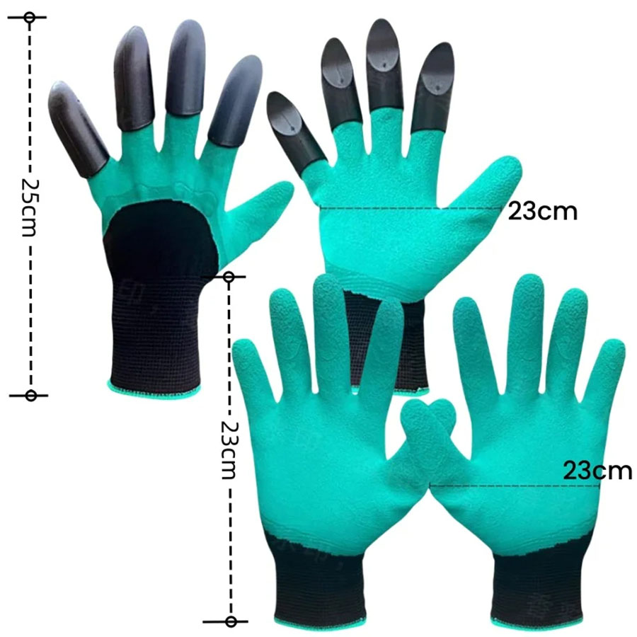 1Pair Gardening Gloves with Cl - đánh giá và giá Gardening Glove Waterproof