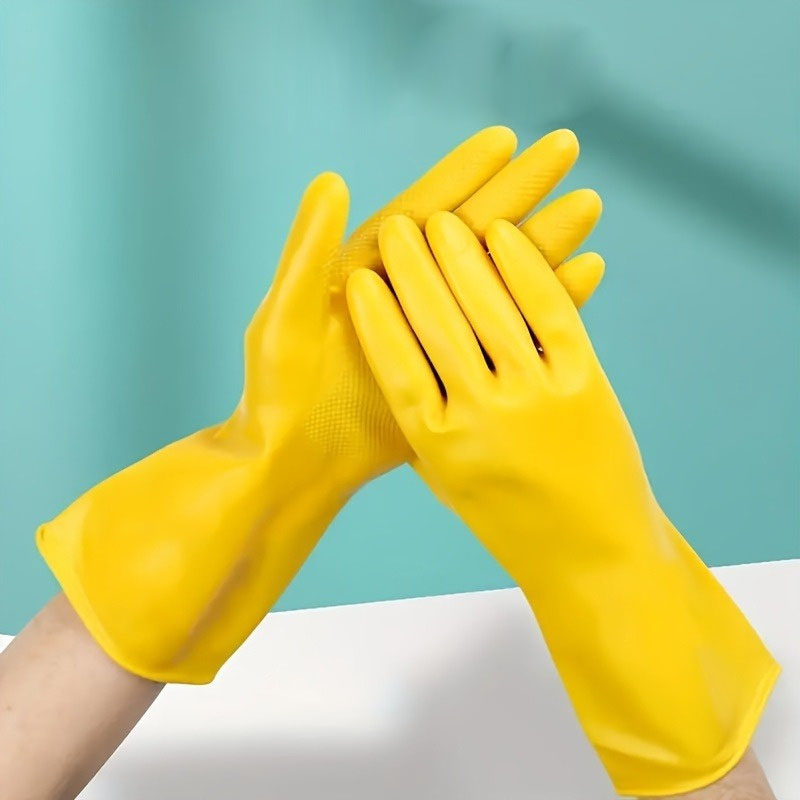 1Pairs(2pcs) Rubber Gloves Was - đánh giá và giá Dish Glove Rubber
