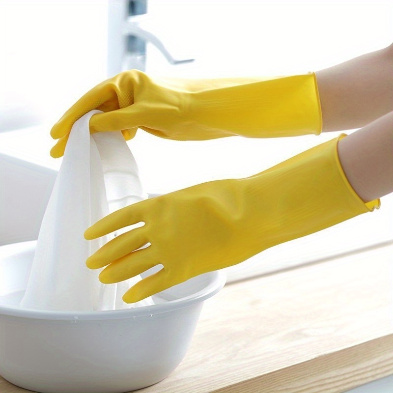 1Pairs(2pcs) Rubber Gloves Was - đánh giá và giá Dish Glove Rubber