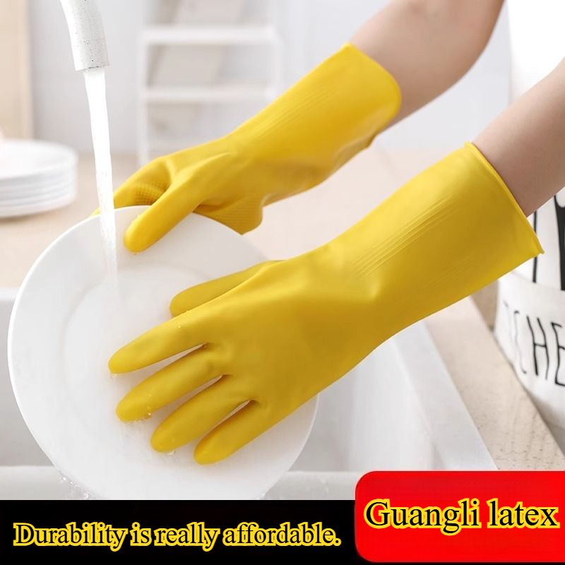 3 Pairs of Household Gloves Ho - đánh giá và giá Dish Glove Rubber