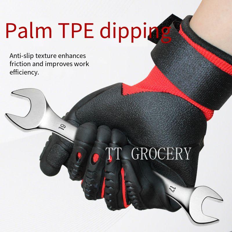 TPE Anti-Collision Impact-Resi - đánh giá và giá Work Glove Impact