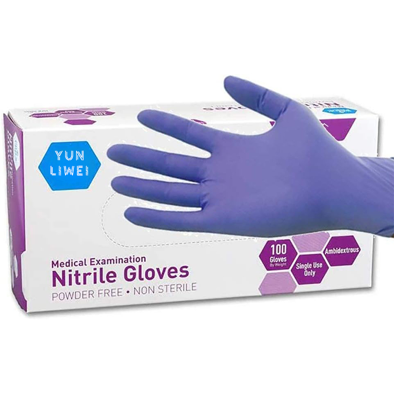 Soft Max Purple Nitrile Gloves - đánh giá và giá Exam Glove Nitrile