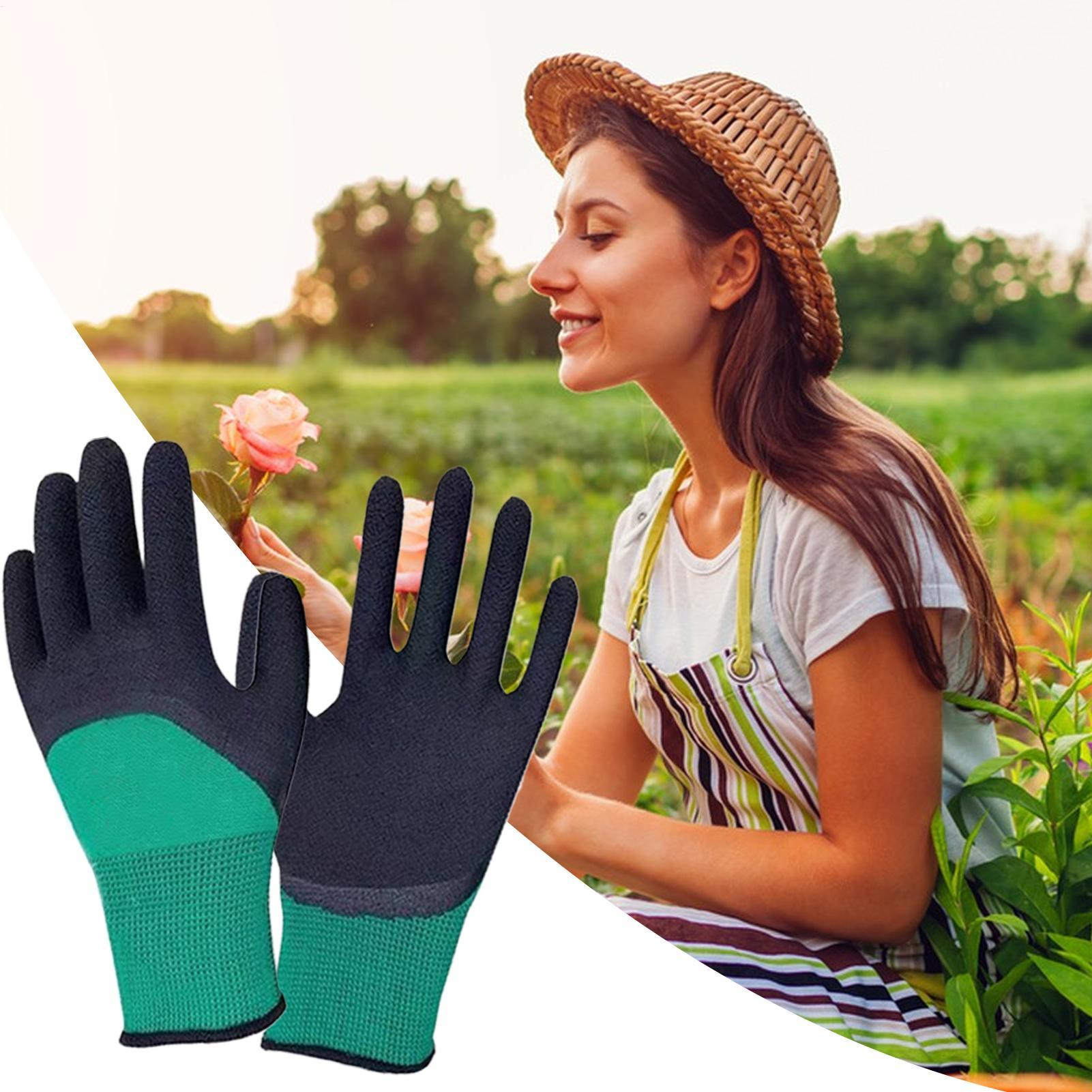1Pair of Gardening Gloves Rubb - đánh giá và giá Gardening Glove Waterproof