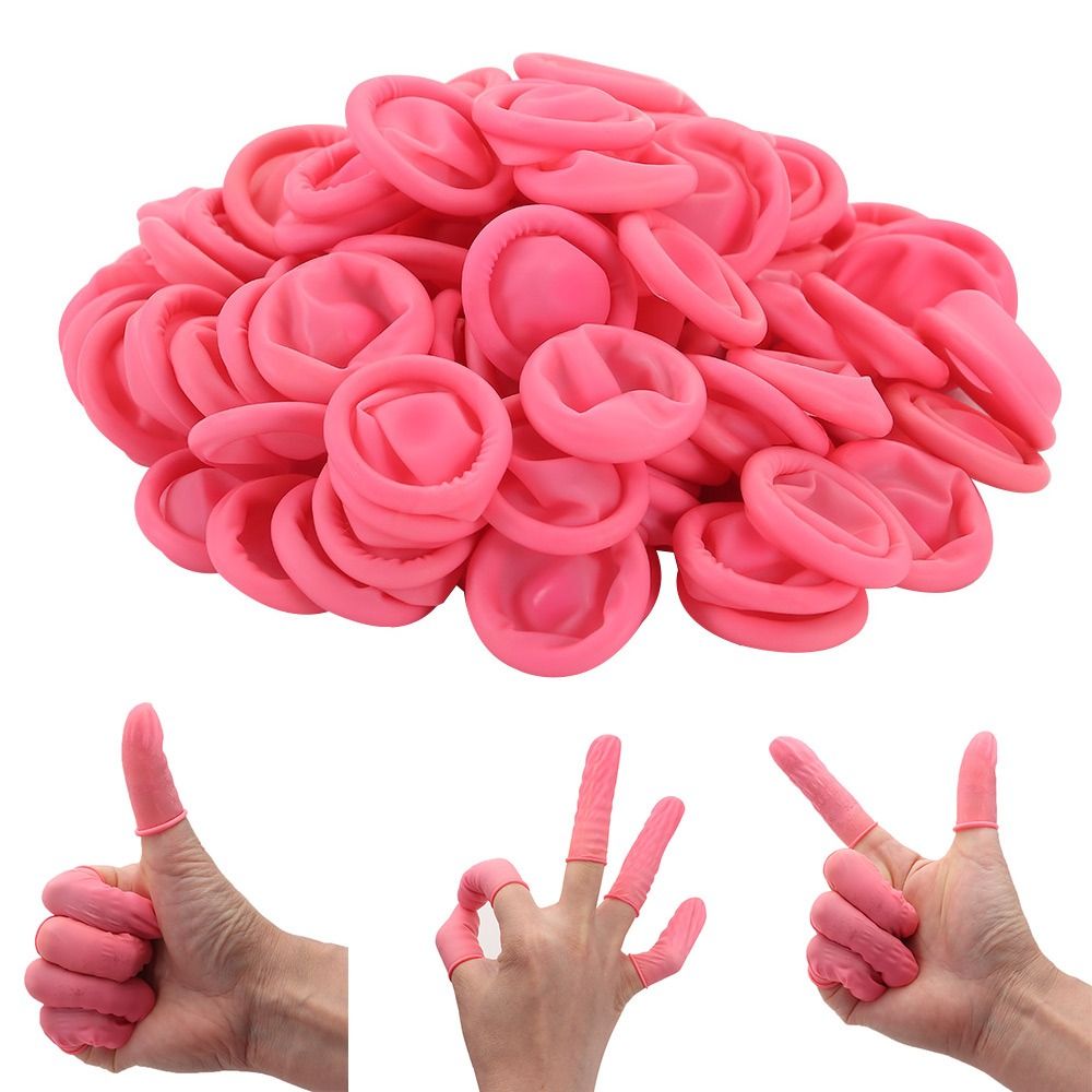 100PCS Disposable Finger Cover - đánh giá và giá Latex Disposable Glove