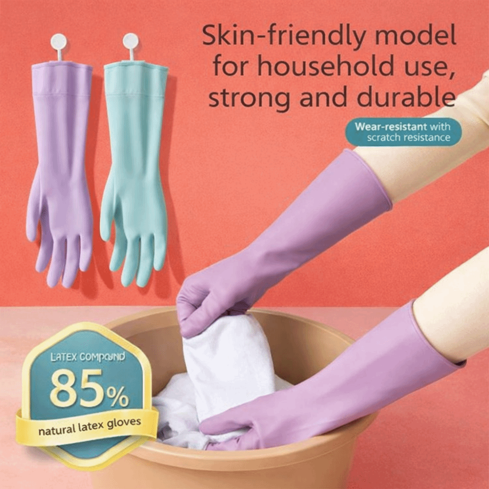 Latex Dish Washing Gloves with - đánh giá và giá Dish Glove Rubber