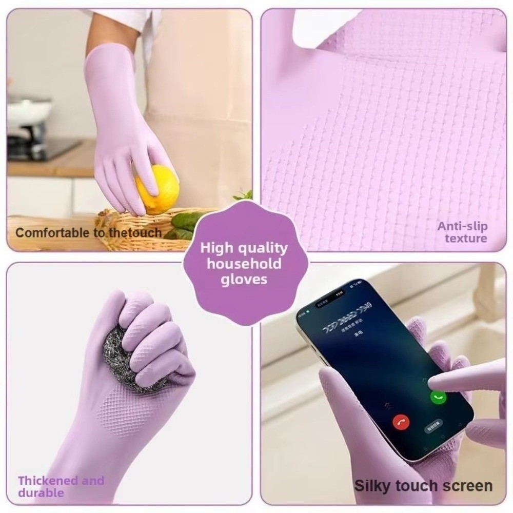 Latex Dish Washing Gloves with - đánh giá và giá Dish Glove Rubber