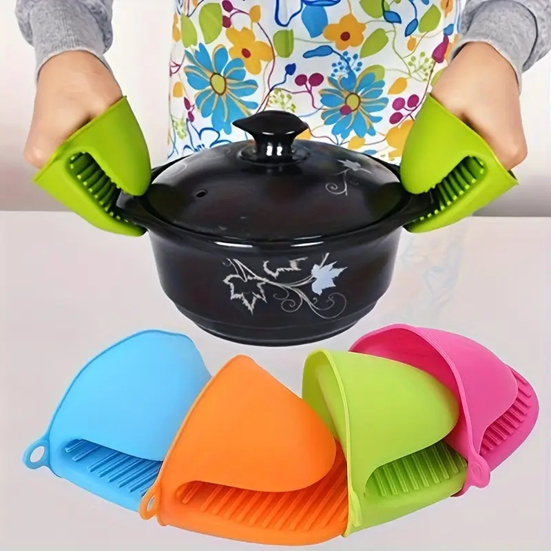 2Pcs Silicone Pot Holder Glove - đánh giá và giá Oven Mitt Silicone
