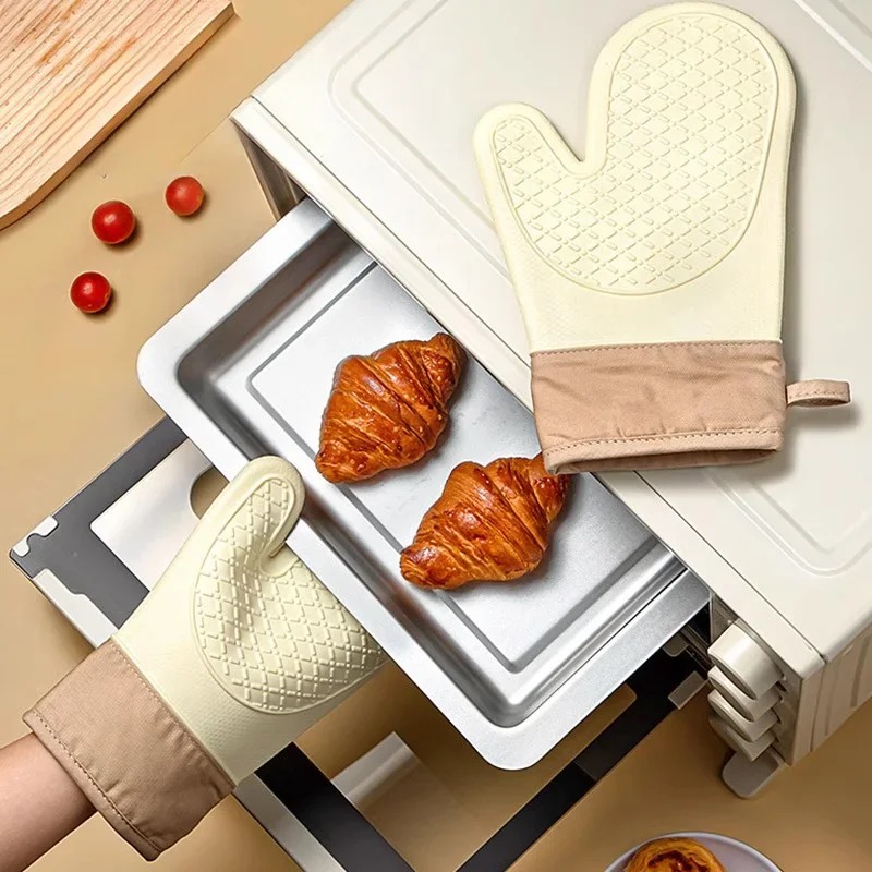 1PC Heat-Resistant Silicone Ov - đánh giá và giá Oven Mitt Silicone