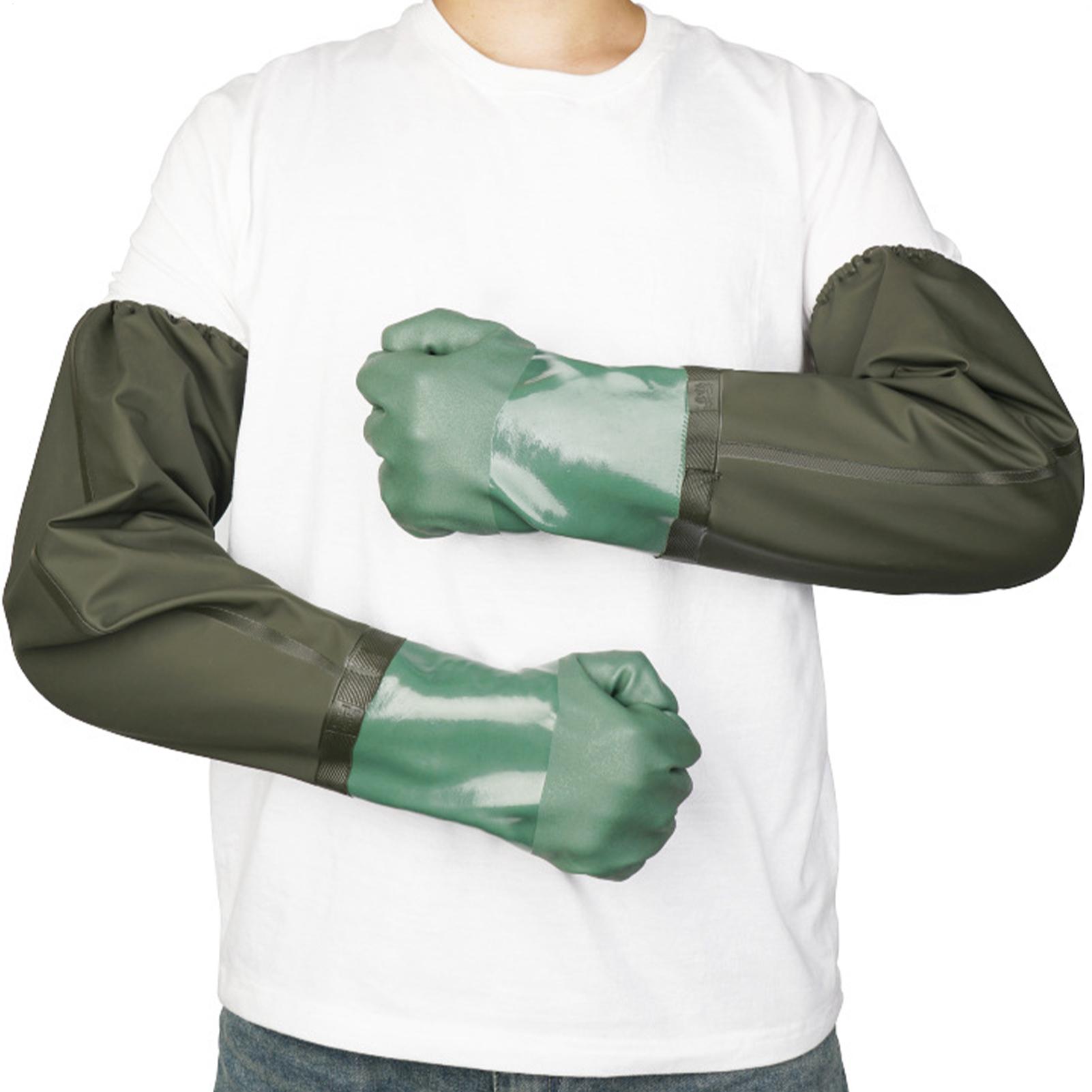Waterproof Rubber Gloves Long  - đánh giá và giá Rubber Glove Cleaning