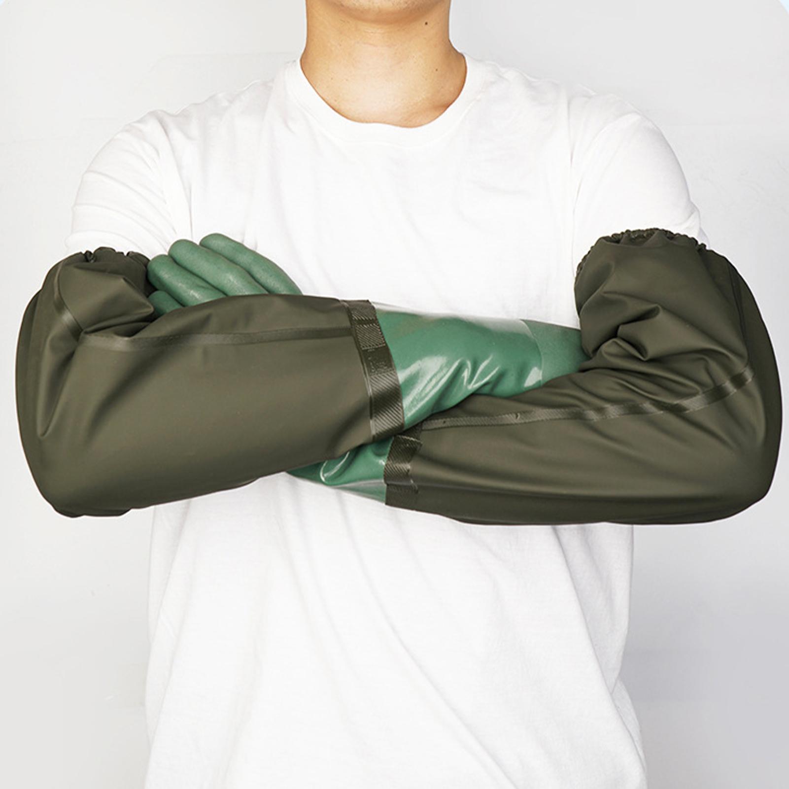 Waterproof Rubber Gloves Long  - đánh giá và giá Rubber Glove Cleaning
