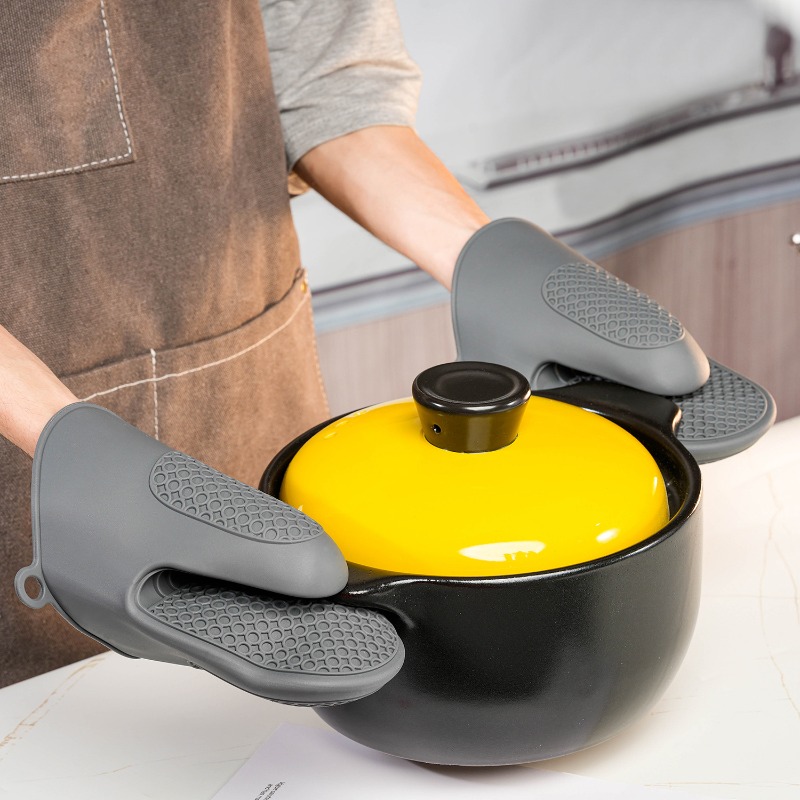 Thickened silicone hand clip,  - đánh giá và giá Oven Mitt Silicone