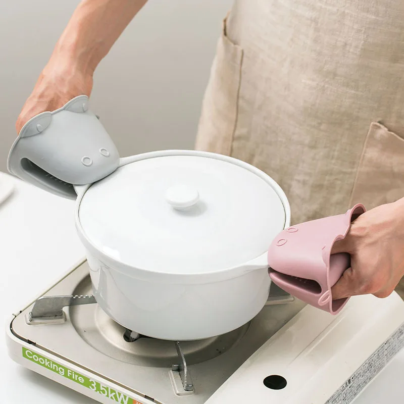 Thickened High-Temperature Res - đánh giá và giá Oven Mitt Silicone