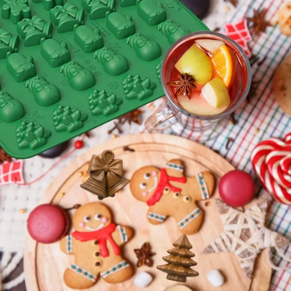 Christmas Silicone Chocolate M - đánh giá và giá Oven Mitt Silicone