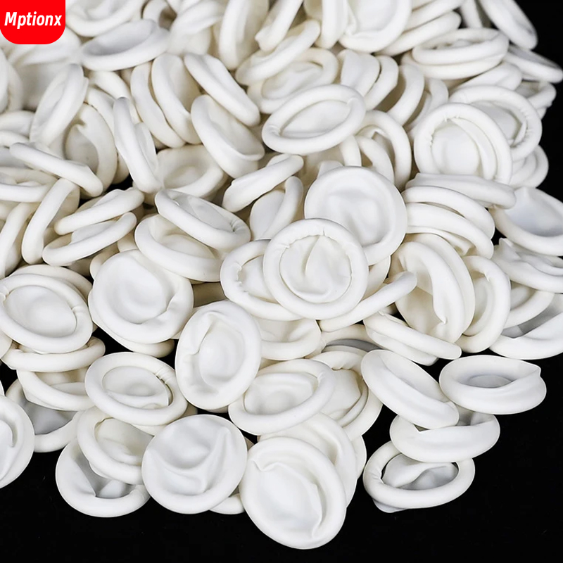 100PCS Disposable Finger Cover - đánh giá và giá Latex Disposable Glove