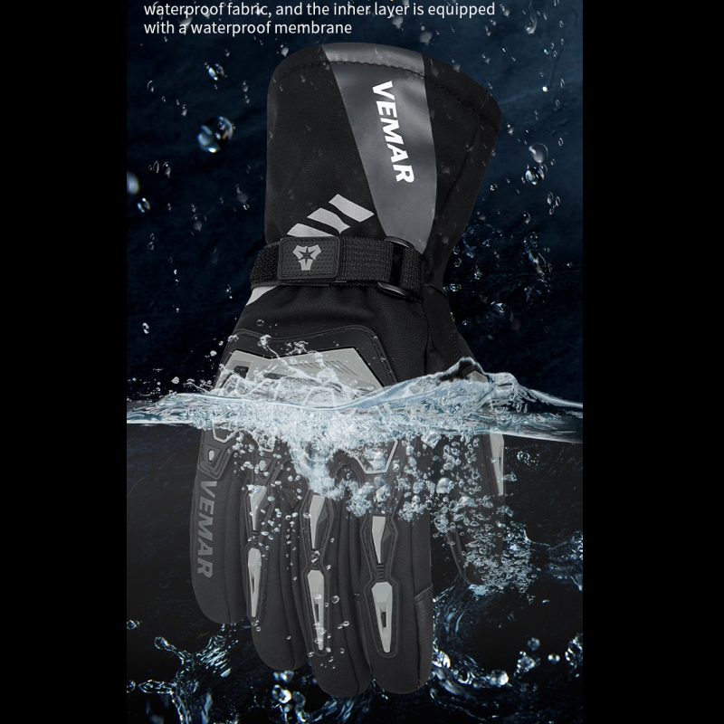 VE-01 Waterproof Winter Motorc - đánh giá và giá Winter Glove Insulated