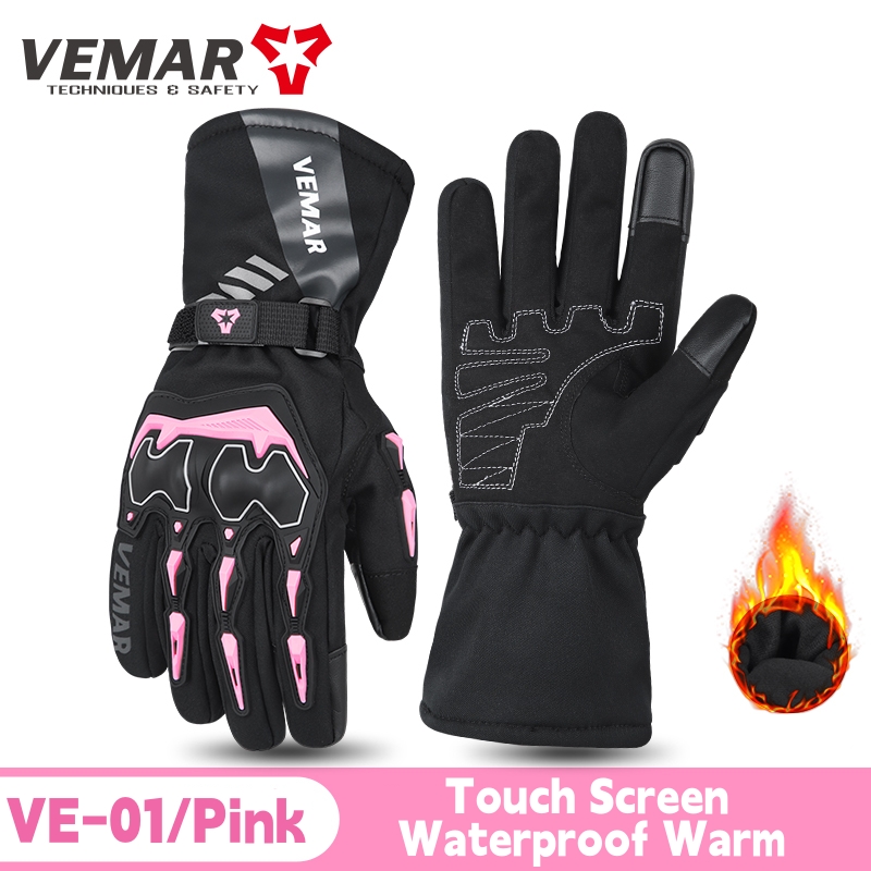 VE-01 Waterproof Winter Motorc - đánh giá và giá Winter Glove Insulated