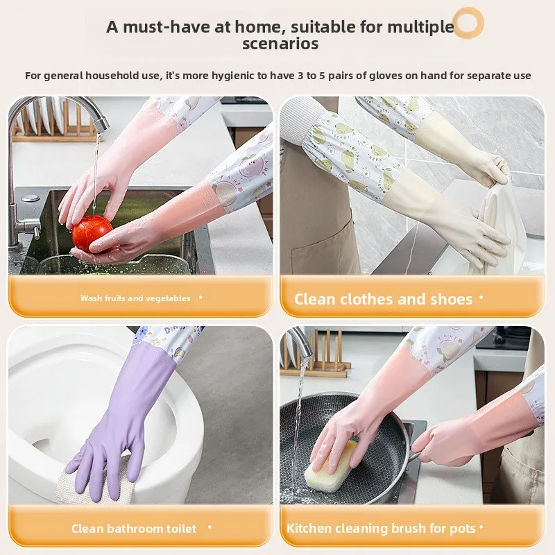 Winter Warm Waterproof Dishwas - đánh giá và giá Dish Glove Rubber