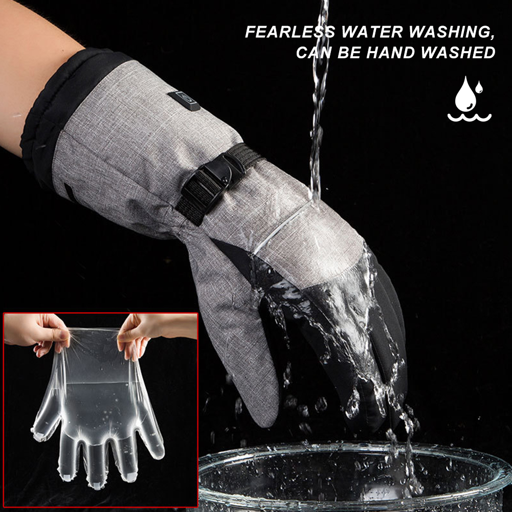 Electric Heated Gloves Men Wom - đánh giá và giá Ski Glove Waterproof