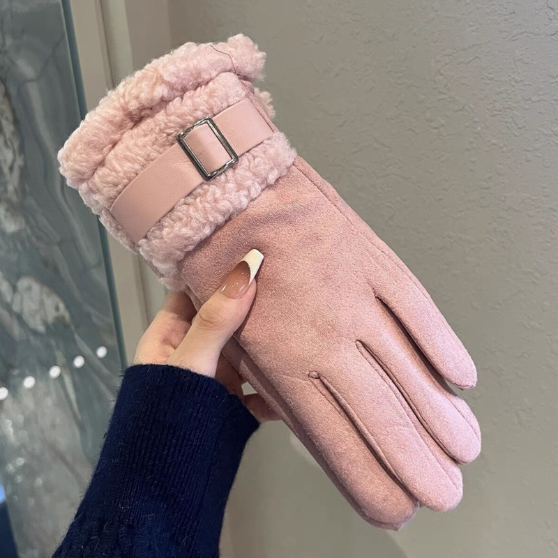 Women's Winter Gloves Thickene - đánh giá và giá Wool Glove Lined