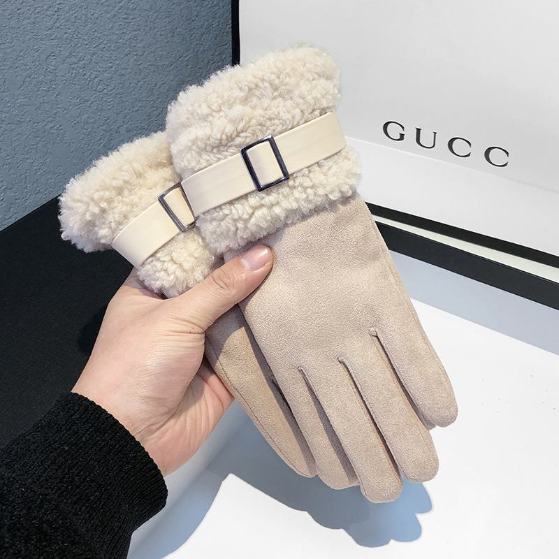 Women's Winter Gloves Thickene - đánh giá và giá Wool Glove Lined