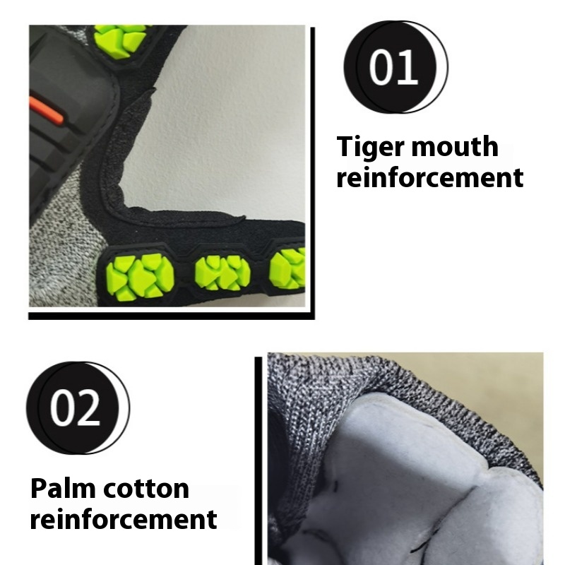New TPR Mechanical Anti-Impact - đánh giá và giá Work Glove Impact
