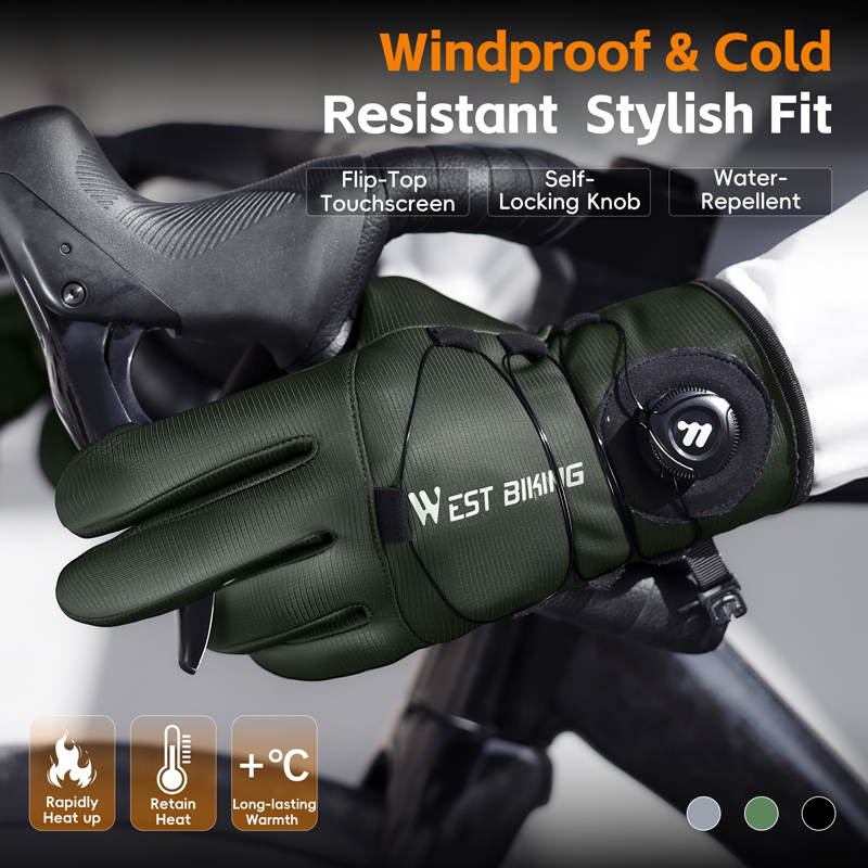 Winter Bike Gloves Magnetic Qu - đánh giá và giá Winter Glove Insulated