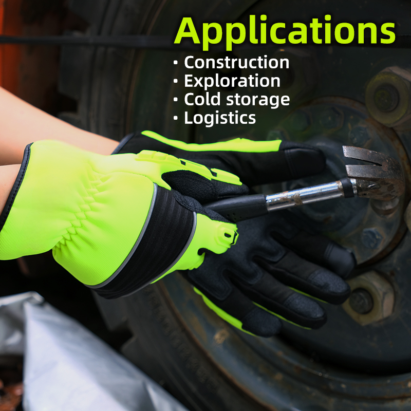 5mm TPR Impact Resistant, Cold - đánh giá và giá Work Glove Impact